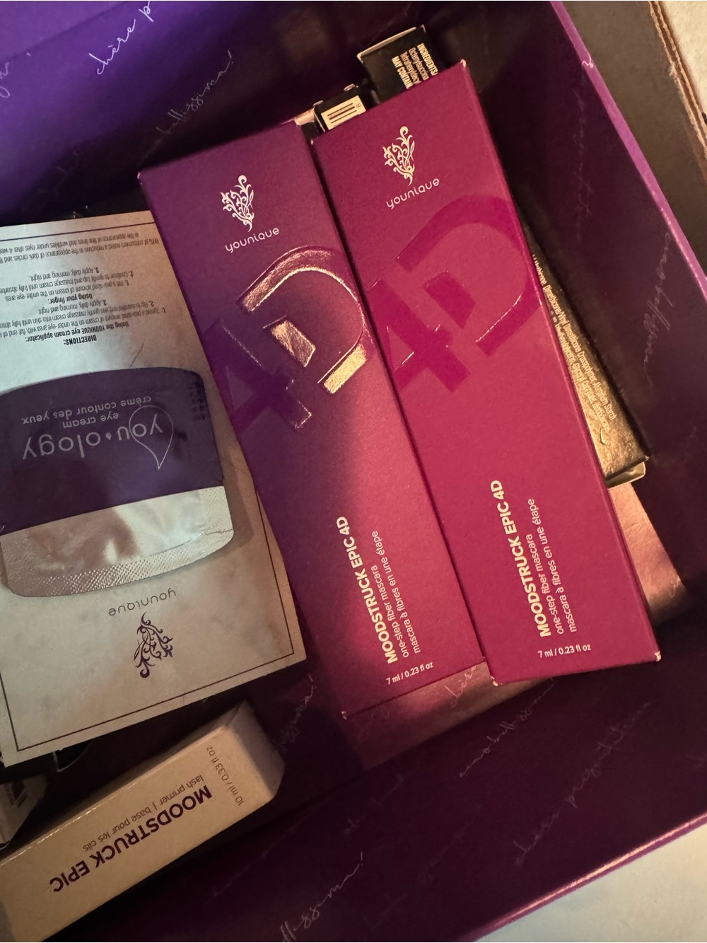 Younique Moodstruck Epic 4D Mascara - Purple Packaging